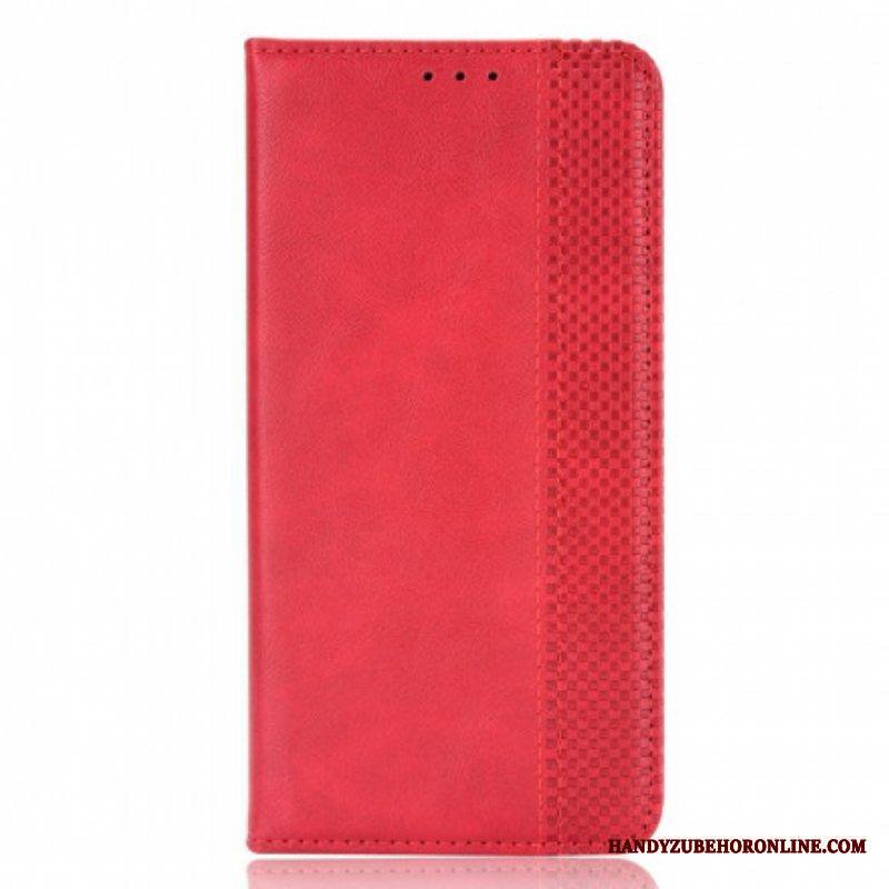 Puhelinkuoret Samsung Galaxy A52 4G / A52 5G / A52s 5G Kotelot Flip Tyylitelty Vintage-nahkaefekti