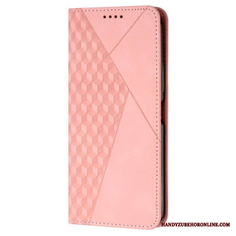 Puhelinkuoret Samsung Galaxy A54 5G Kotelot Flip Style Nahka 3d-kuvio