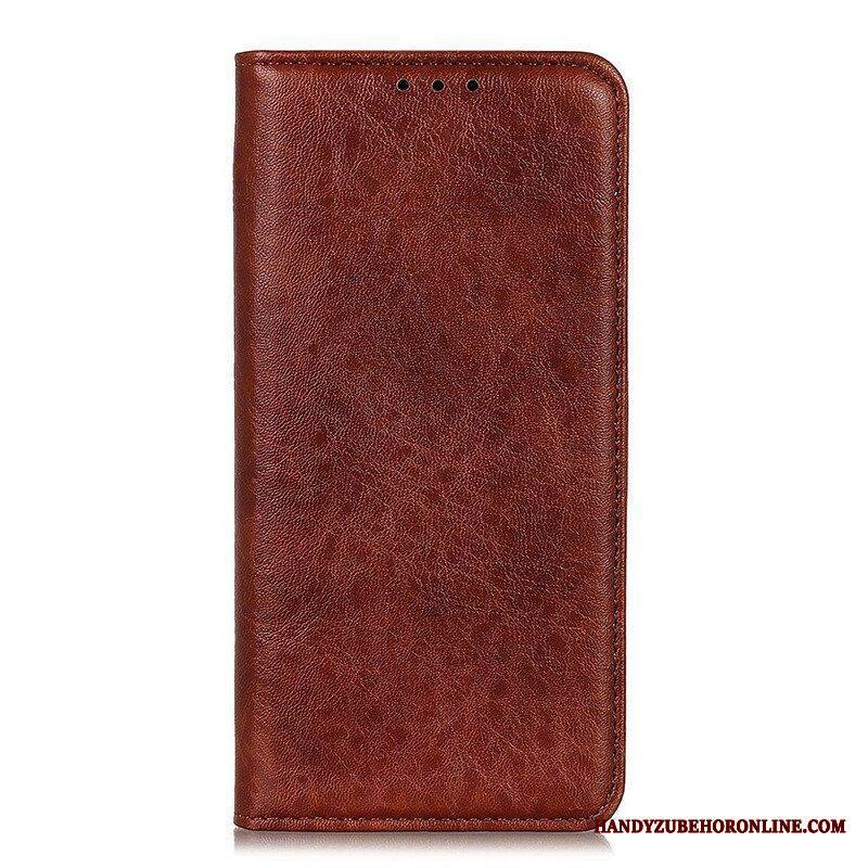 Puhelinkuoret Samsung Galaxy M12 / A12 Kotelot Flip Split Leather -tyyli