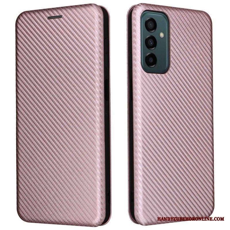 Puhelinkuoret Samsung Galaxy M23 5G Kotelot Flip Hiilikuitu