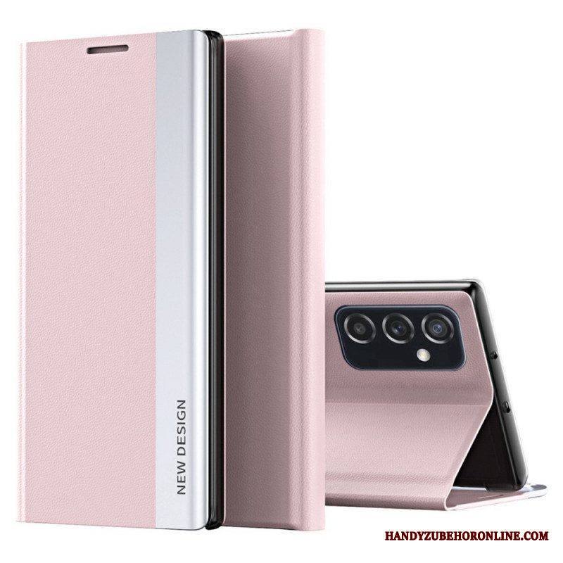 Puhelinkuoret Samsung Galaxy M23 5G Kotelot Flip Keinonahka Uusi Muotoilu