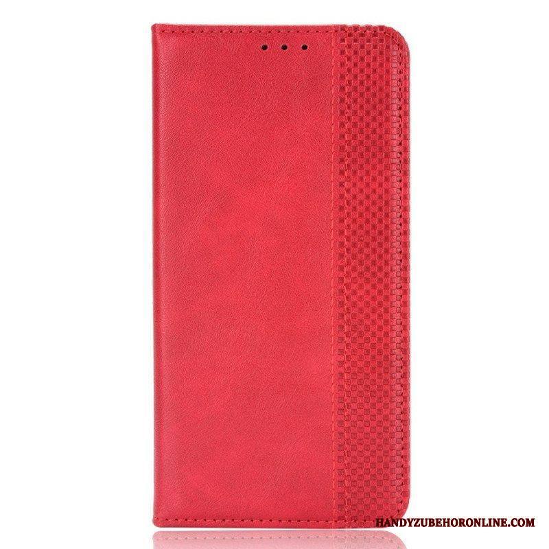 Puhelinkuoret Samsung Galaxy M23 5G Kotelot Flip Tyylitelty Vintage-nahkaefekti
