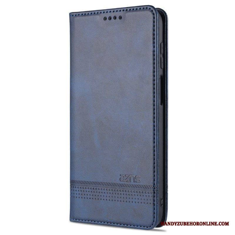 Puhelinkuoret Samsung Galaxy M32 Kotelot Flip Azns-nahkamuotoilu