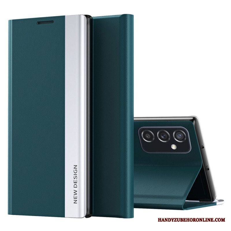Puhelinkuoret Samsung Galaxy M52 5G Kotelot Flip Litchi Keinonahkainen Magneettilukko