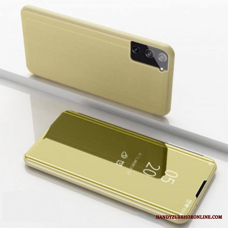 Puhelinkuoret Samsung Galaxy S21 5G Kotelot Flip Peili