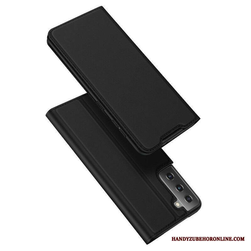 Puhelinkuoret Samsung Galaxy S21 5G Kotelot Flip Skin Pro Dux Ducis