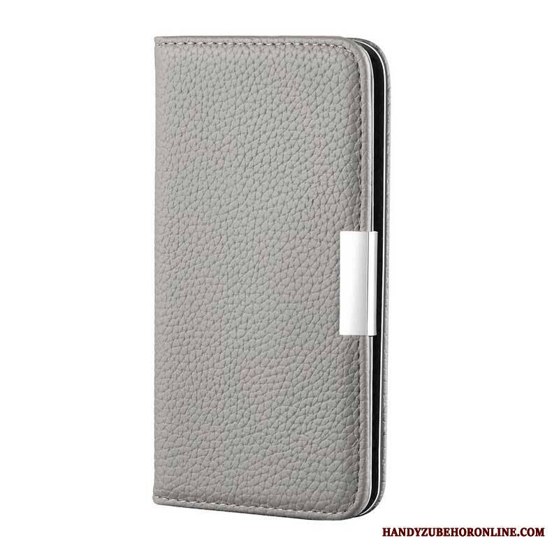 Puhelinkuoret Samsung Galaxy S21 FE Kotelot Flip Keinonahka Litchi Ultra Chic