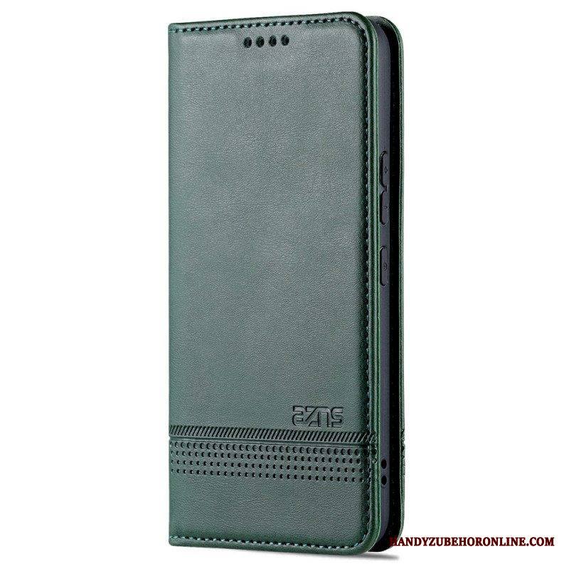 Puhelinkuoret Samsung Galaxy S22 5G Kotelot Flip Azns-nahkamuotoilu