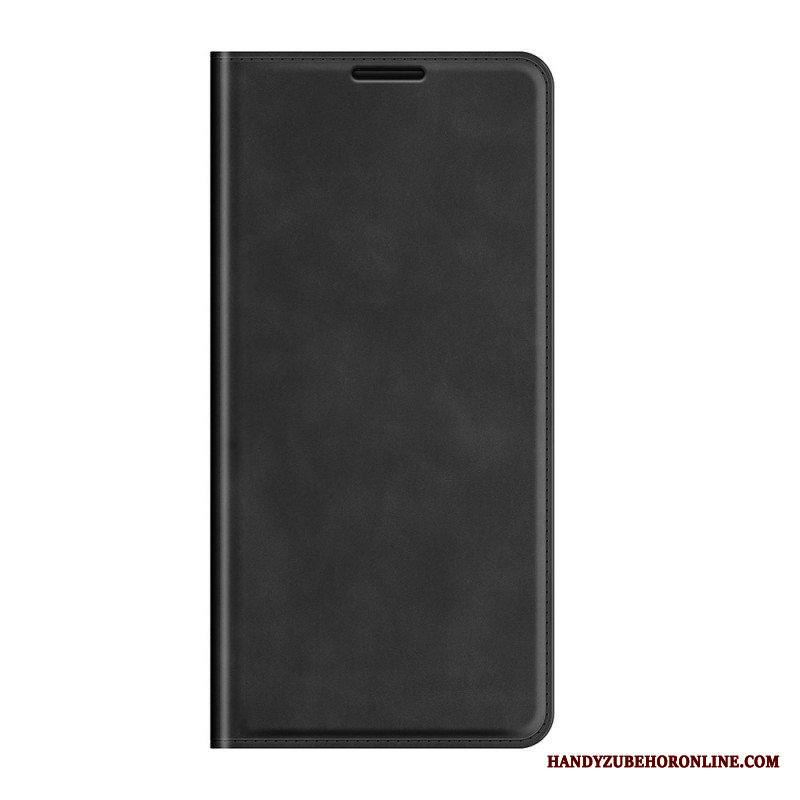 Puhelinkuoret Samsung Galaxy S22 5G Kotelot Flip Silky Touch -nahkaefekti