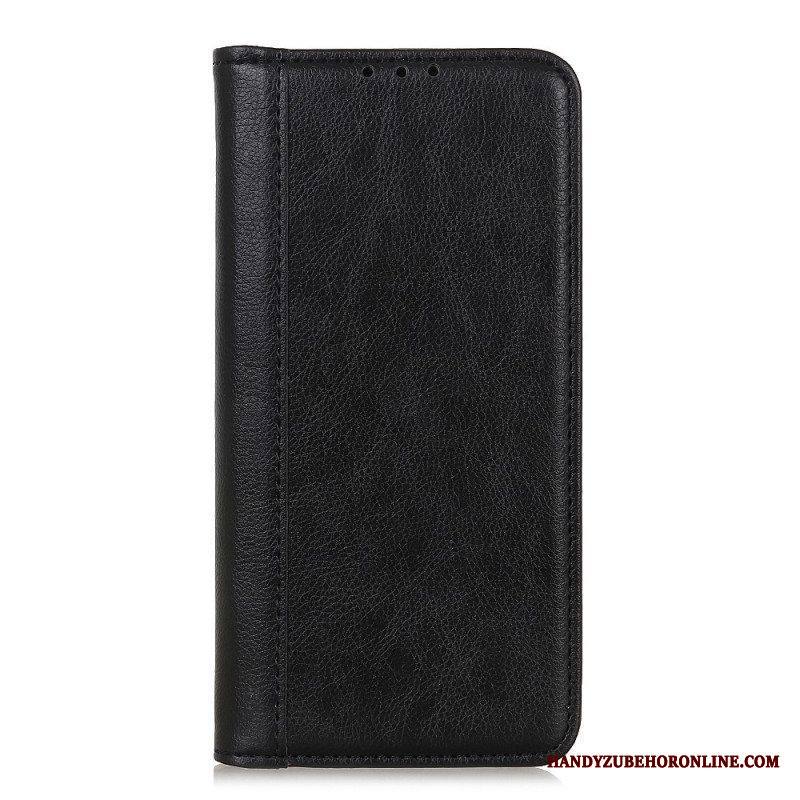 Puhelinkuoret Samsung Galaxy S22 Ultra 5G Kotelot Flip Elegance Haljattu Litsi Nahka