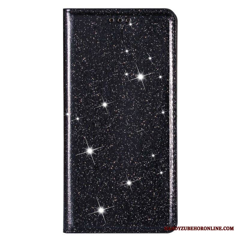 Puhelinkuoret Samsung Galaxy S23 5G Kotelot Flip Paljetti Tyyli