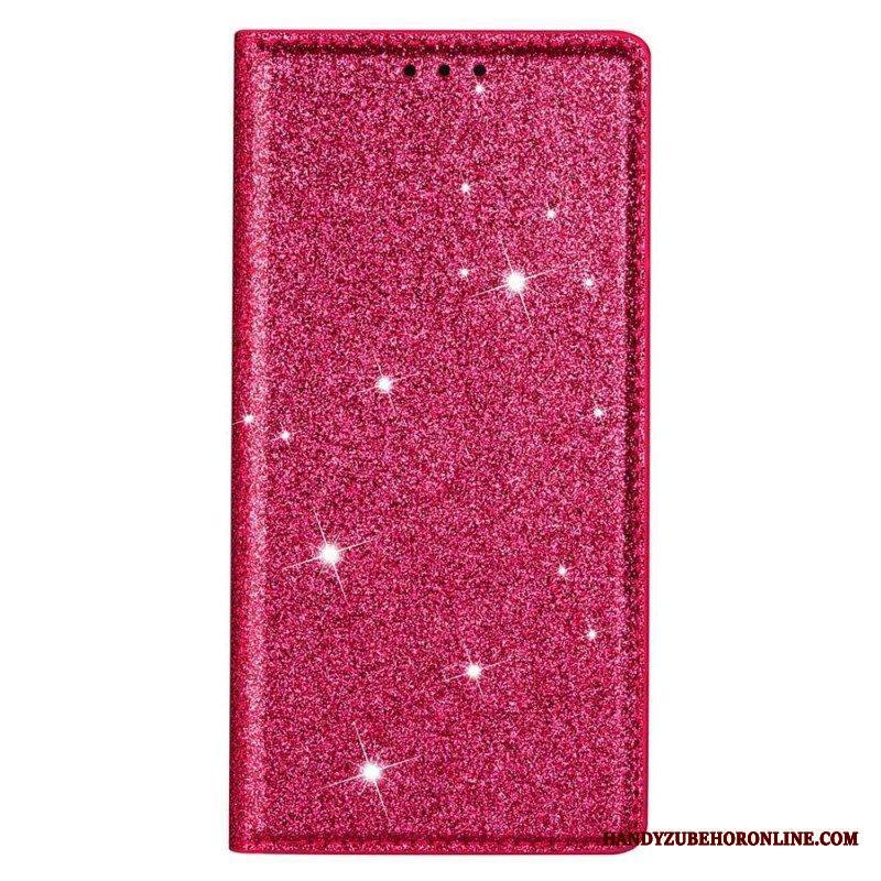 Puhelinkuoret Samsung Galaxy S23 Plus 5G Kotelot Flip Paljetti Tyyli