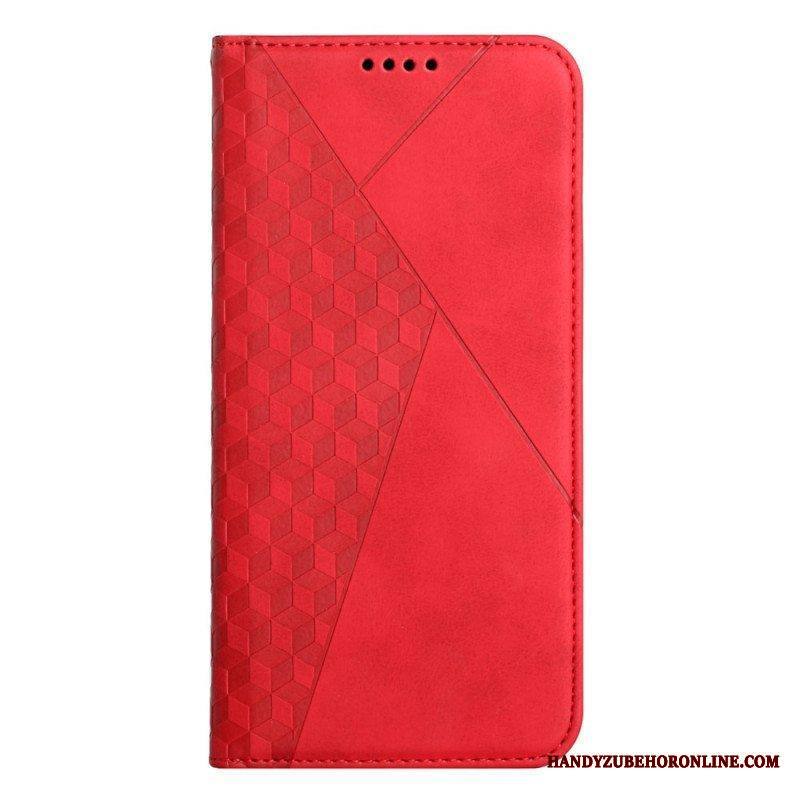 Puhelinkuoret Samsung Galaxy S23 Plus 5G Kotelot Flip Style Nahka 3d-kuvio