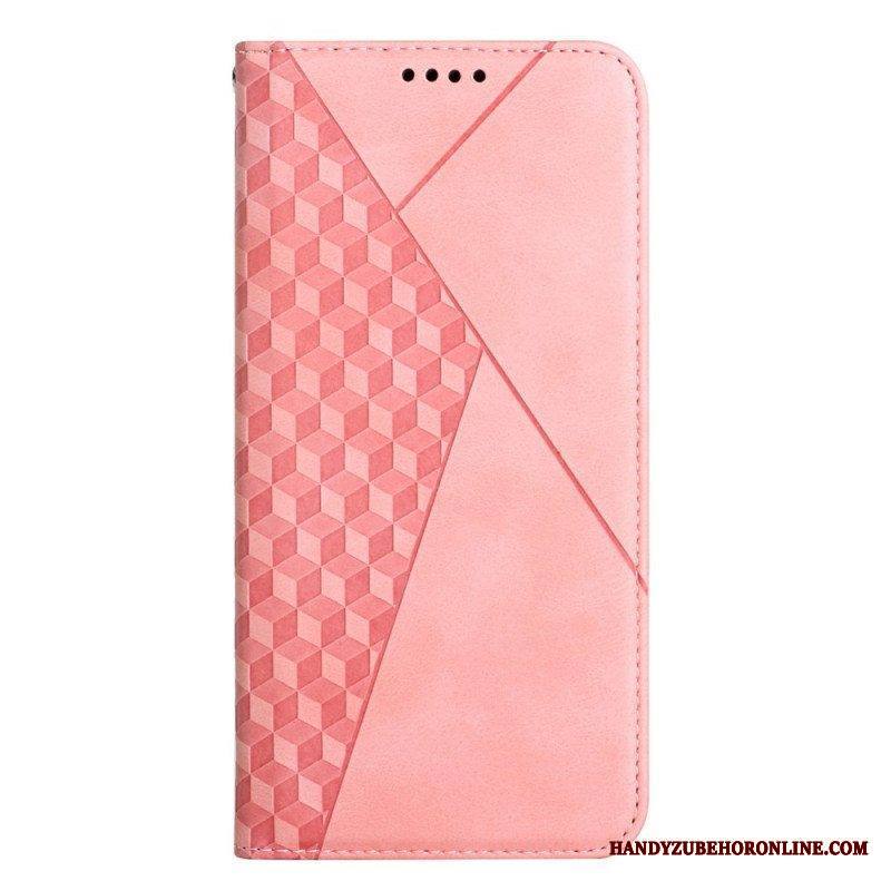 Puhelinkuoret Samsung Galaxy S23 Plus 5G Kotelot Flip Style Nahka 3d-kuvio