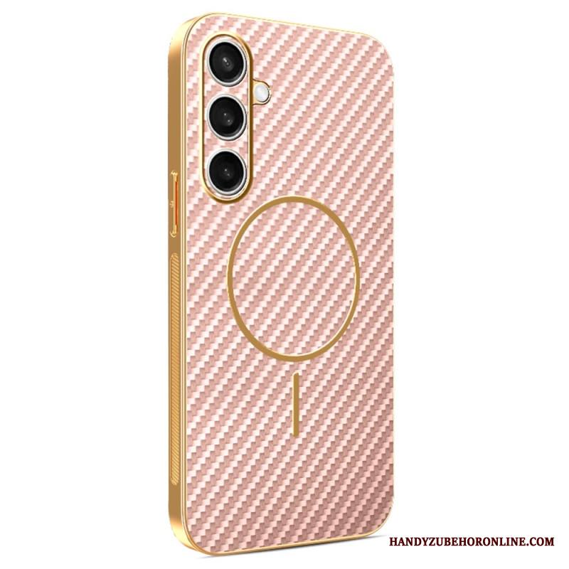 Puhelinkuoret Samsung Galaxy S25 Fe Magsafe-hiilikuitukuvio