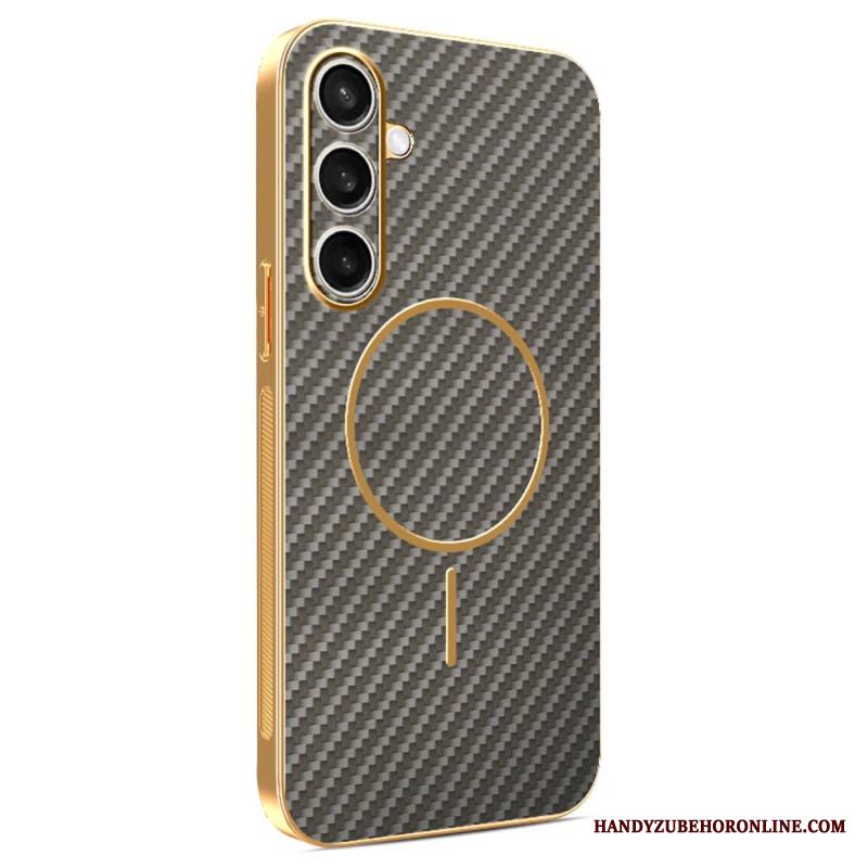 Puhelinkuoret Samsung Galaxy S25 Fe Magsafe-hiilikuitukuvio