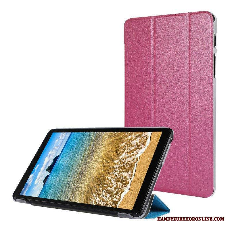 Puhelinkuoret Samsung Galaxy Tab A7 Lite Keinonahka Silkkitekstuuri