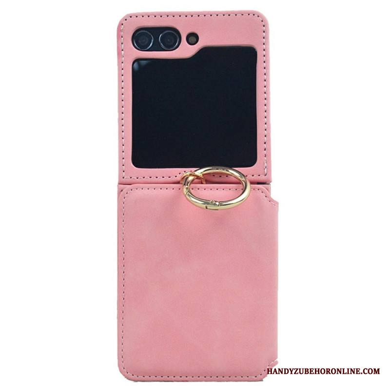 Puhelinkuoret Samsung Galaxy Z Flip 7 Korttikotelo Ja Irrotettava Ketju