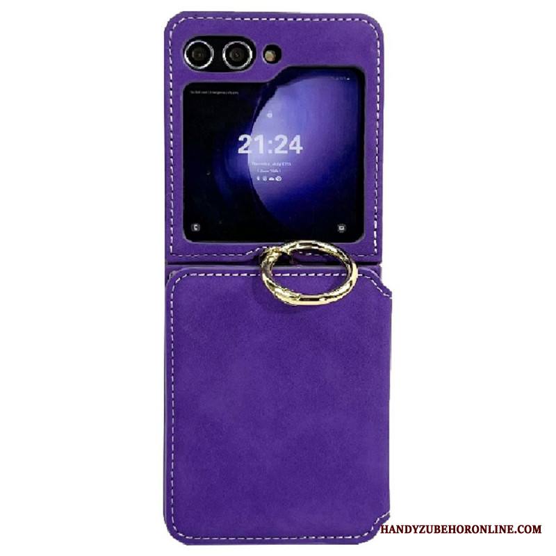 Puhelinkuoret Samsung Galaxy Z Flip 7 Korttikotelo Ja Irrotettava Ketju