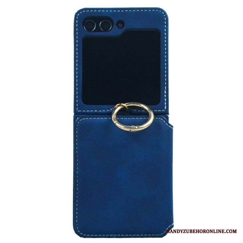 Puhelinkuoret Samsung Galaxy Z Flip 7 Korttikotelo Ja Irrotettava Ketju