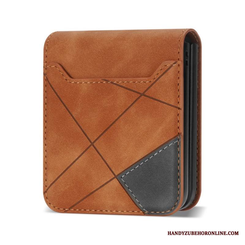 Puhelinkuoret Samsung Galaxy Z Flip 7 Kuviollinen Korttiteline