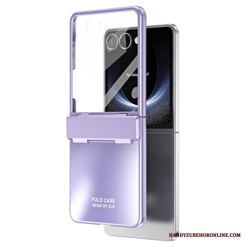 Puhelinkuoret Samsung Galaxy Z Flip 7 Metallinen Efekti Näytönsuojalla