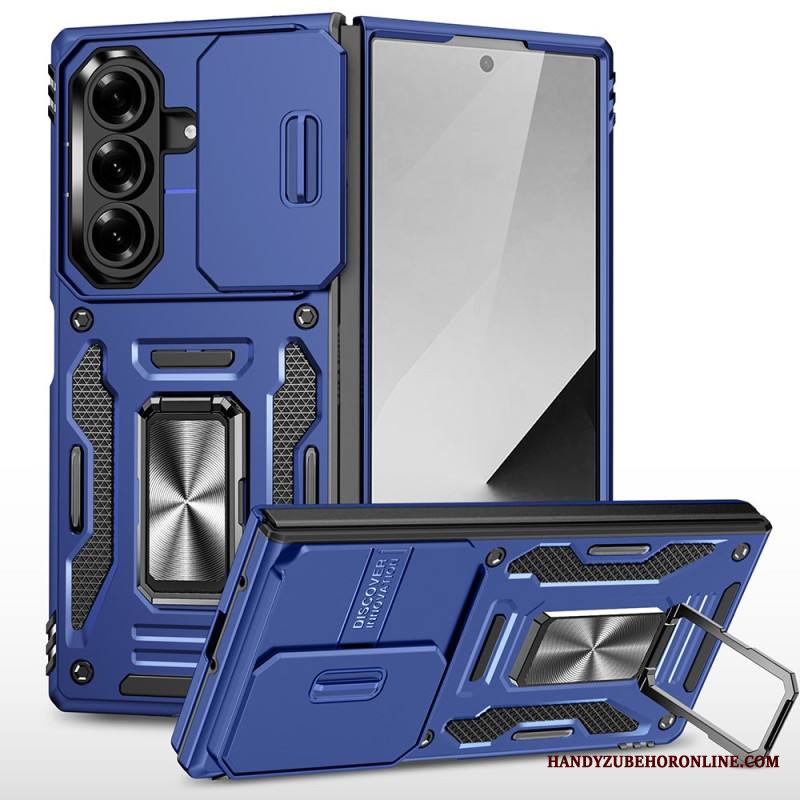 Puhelinkuoret Samsung Galaxy Z Fold 7 Erittäin Kestävä Linssin Tuki Ja Suoja