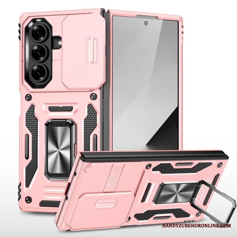 Puhelinkuoret Samsung Galaxy Z Fold 7 Erittäin Kestävä Linssin Tuki Ja Suoja