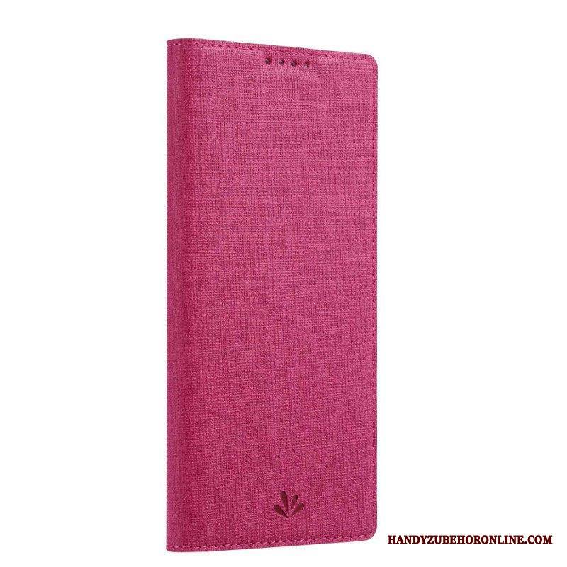 Puhelinkuoret Sony Xperia 10 IV Kotelot Flip Vili Kangasrakenne