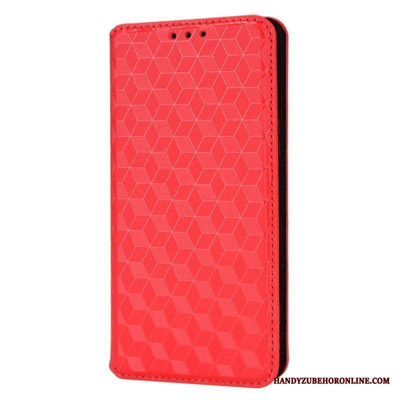 Puhelinkuoret Sony Xperia 5 IV Kotelot Flip 3d-tekstuuri