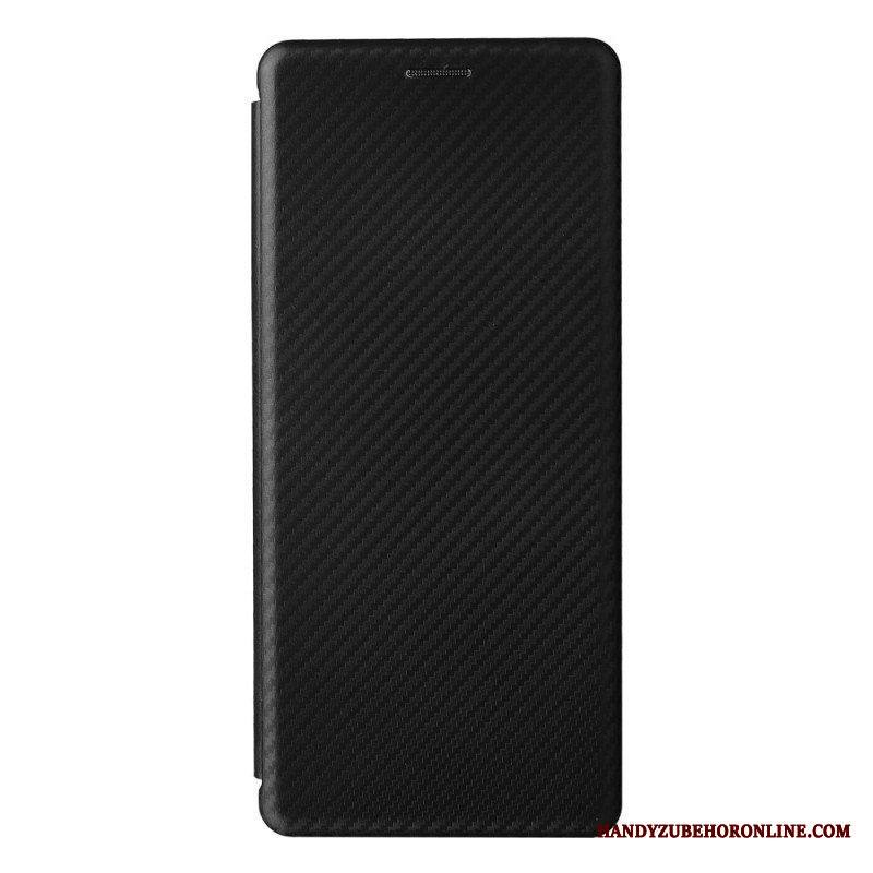 Puhelinkuoret Sony Xperia Pro-I Kotelot Flip Hiilikuitu