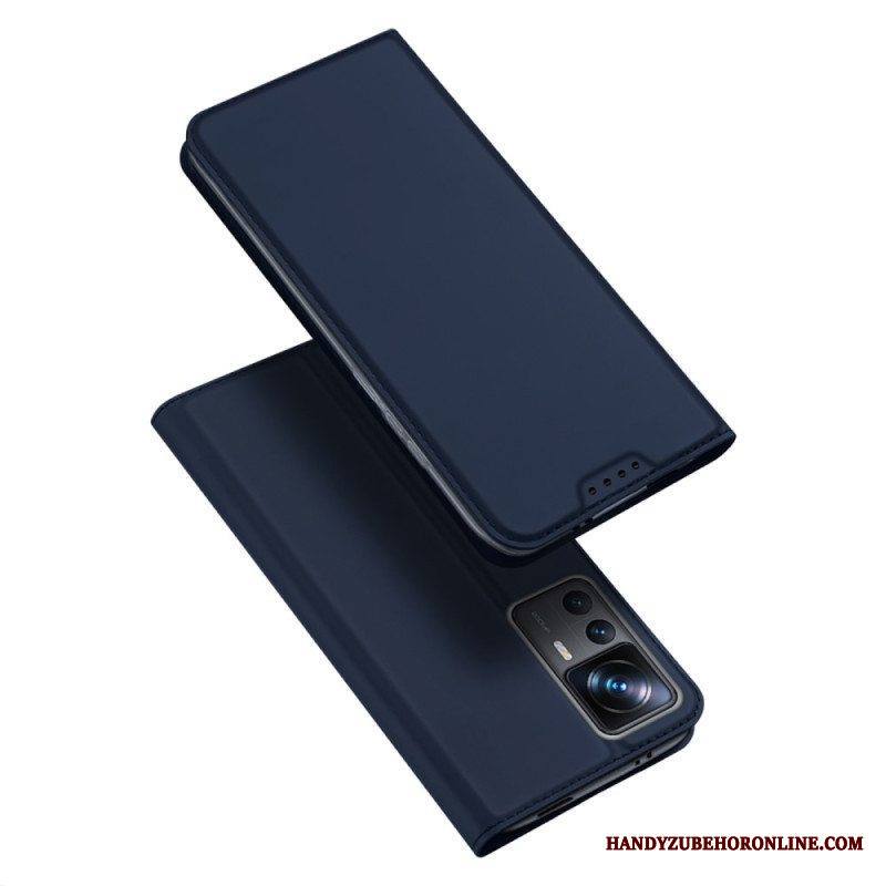 Puhelinkuoret Xiaomi 12T / 12T Pro Kotelot Flip Skin-pro-sarja Dux Ducis