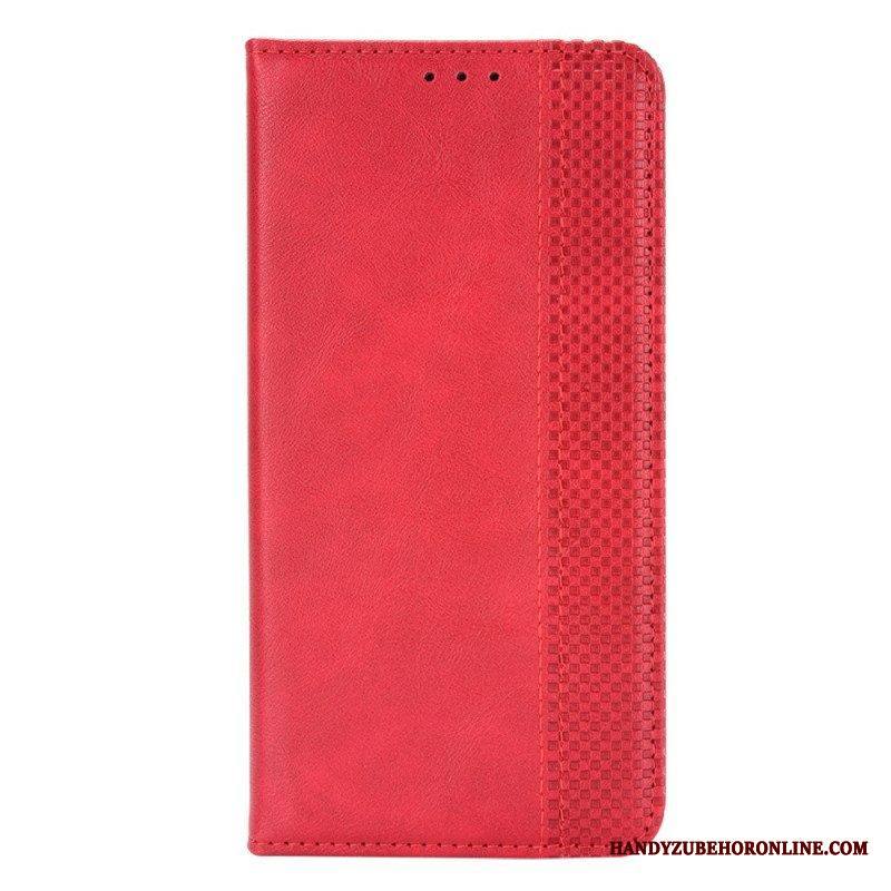 Puhelinkuoret Xiaomi 13 Lite Kotelot Flip Vintage Nahkatyyli