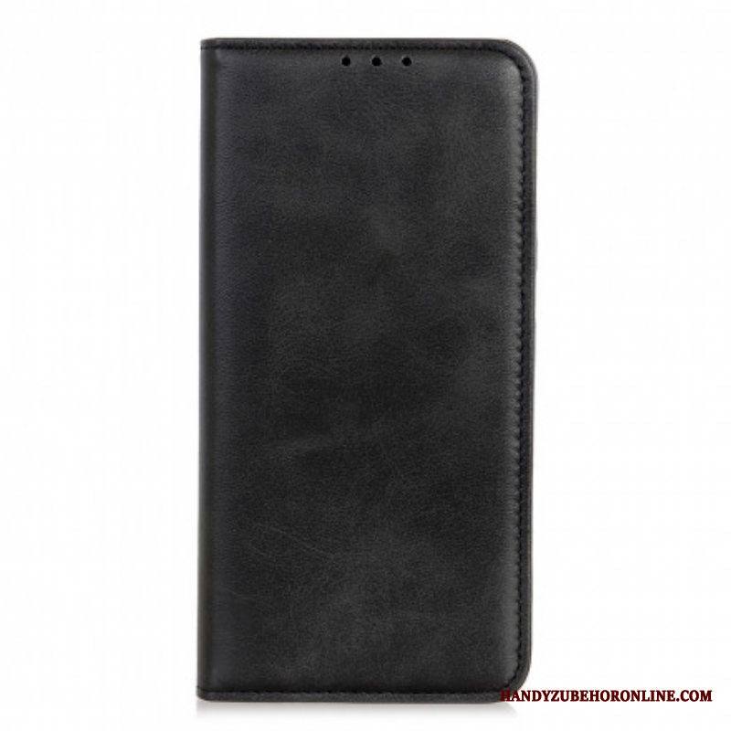 Puhelinkuoret Xiaomi Redmi Note 10 5G Kotelot Flip Halkaistu Nahka