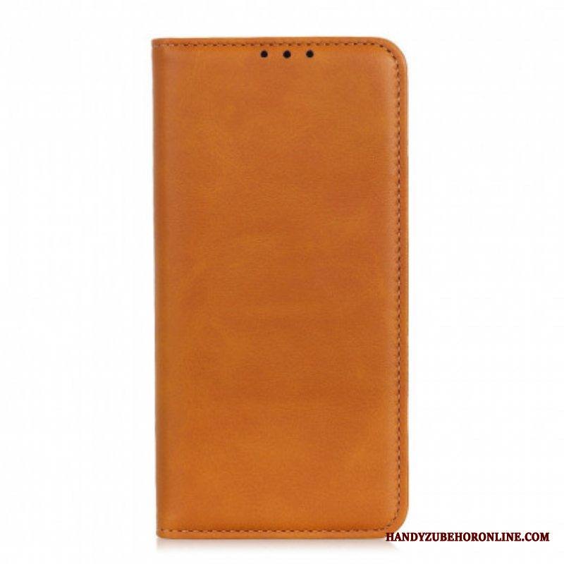 Puhelinkuoret Xiaomi Redmi Note 10 5G Kotelot Flip Halkaistu Nahka