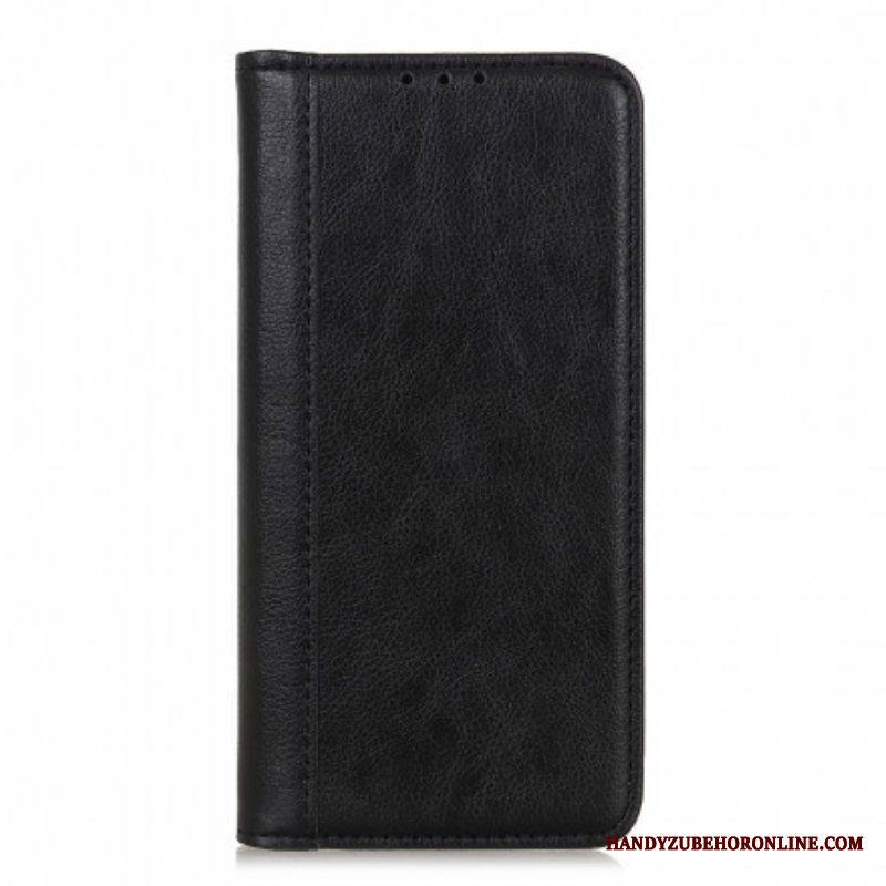 Puhelinkuoret Xiaomi Redmi Note 10 5G Kotelot Flip Litchi Split Leather -versio