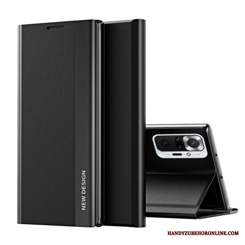 Puhelinkuoret Xiaomi Redmi Note 10 Pro Kotelot Flip Uusi Muotoilu