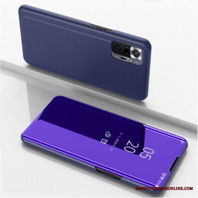 Puhelinkuoret Xiaomi Redmi Note 10 Pro Peili Ja Keinonahka