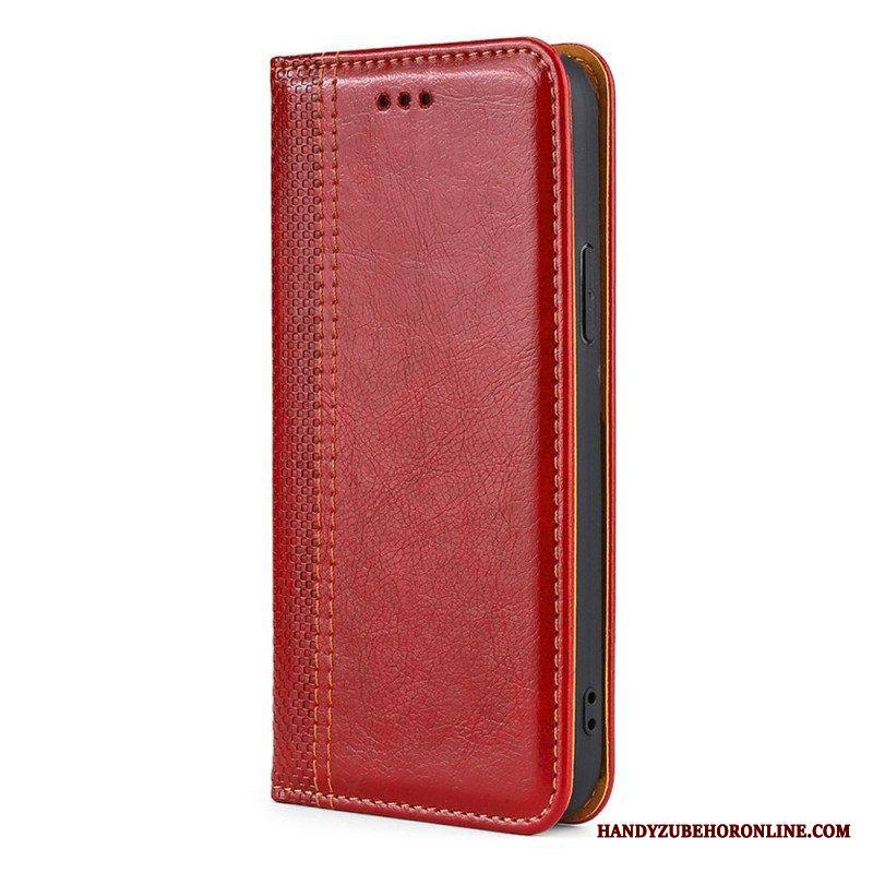 Puhelinkuoret Xiaomi Redmi Note 11 Pro / 11 Pro 5G Kotelot Flip Teksturoitu Nahkaefekti