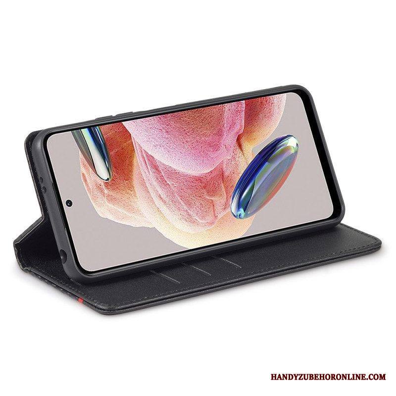 Puhelinkuoret Xiaomi Redmi Note 12 4G Kotelot Flip Hiilikuitu Lc.imeeke