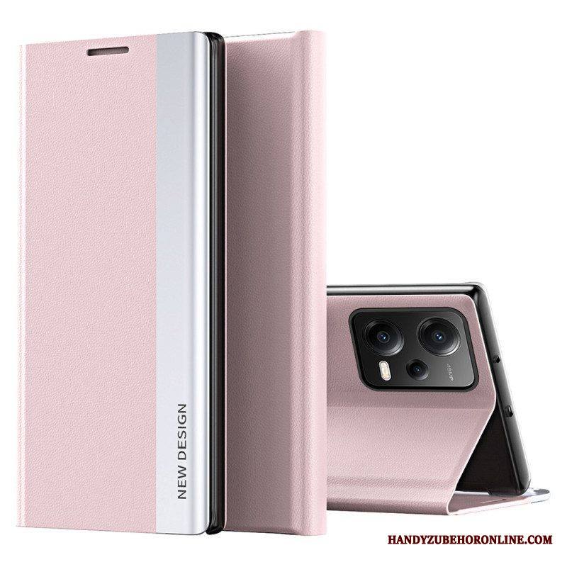 Puhelinkuoret Xiaomi Redmi Note 12 5G Kotelot Flip Uusi Muotoilu