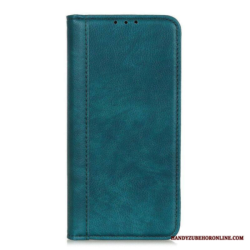 Puhelinkuoret iPhone 13 Mini Kotelot Flip Elegance Haljattu Litsi Nahka