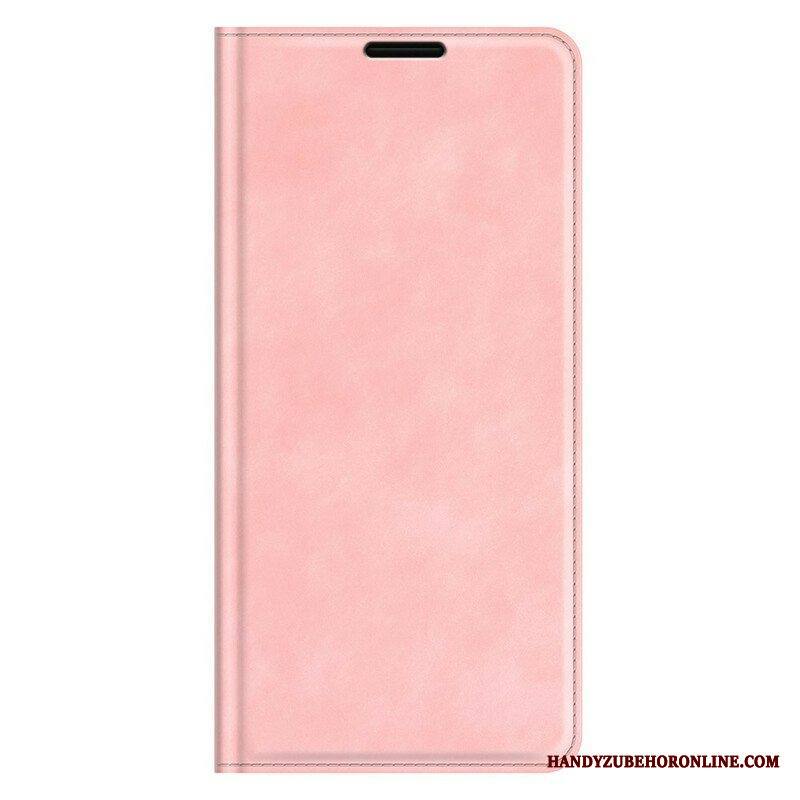 Puhelinkuoret iPhone 13 Pro Kotelot Flip Silkkipehmeä Nahkaefekti
