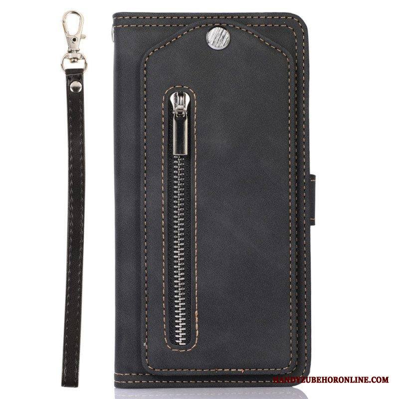 Puhelinkuoret iPhone 14 Pro Max Kotelot Flip Peili Etupussi