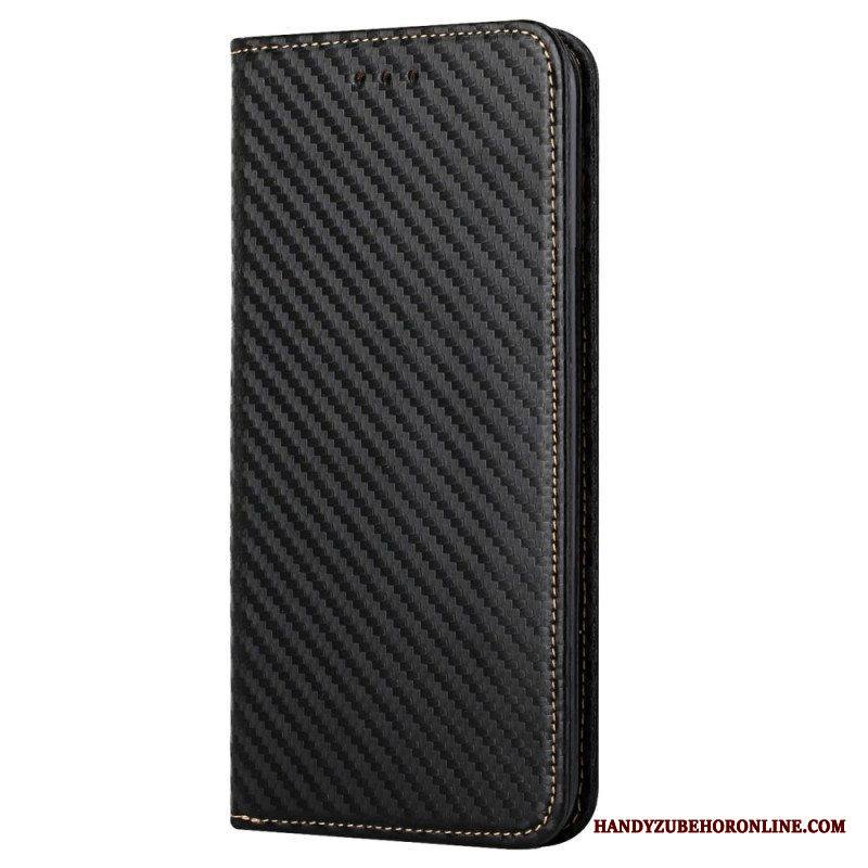 Puhelinkuoret iPhone 14 Pro Suojaketju Kuori Kotelot Flip Strappy Carbon Fiber Style