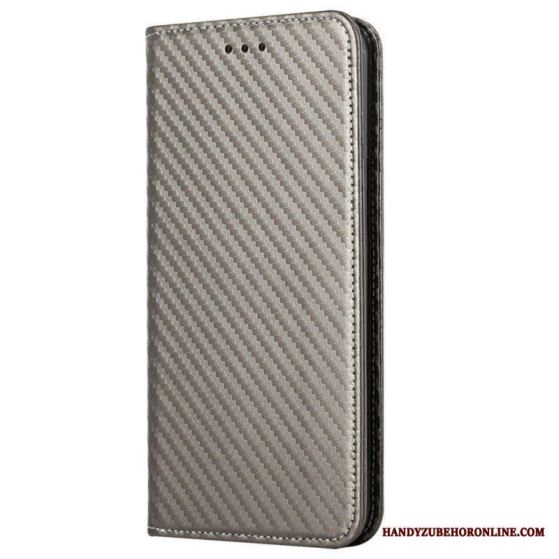 Puhelinkuoret iPhone 14 Pro Suojaketju Kuori Kotelot Flip Strappy Carbon Fiber Style