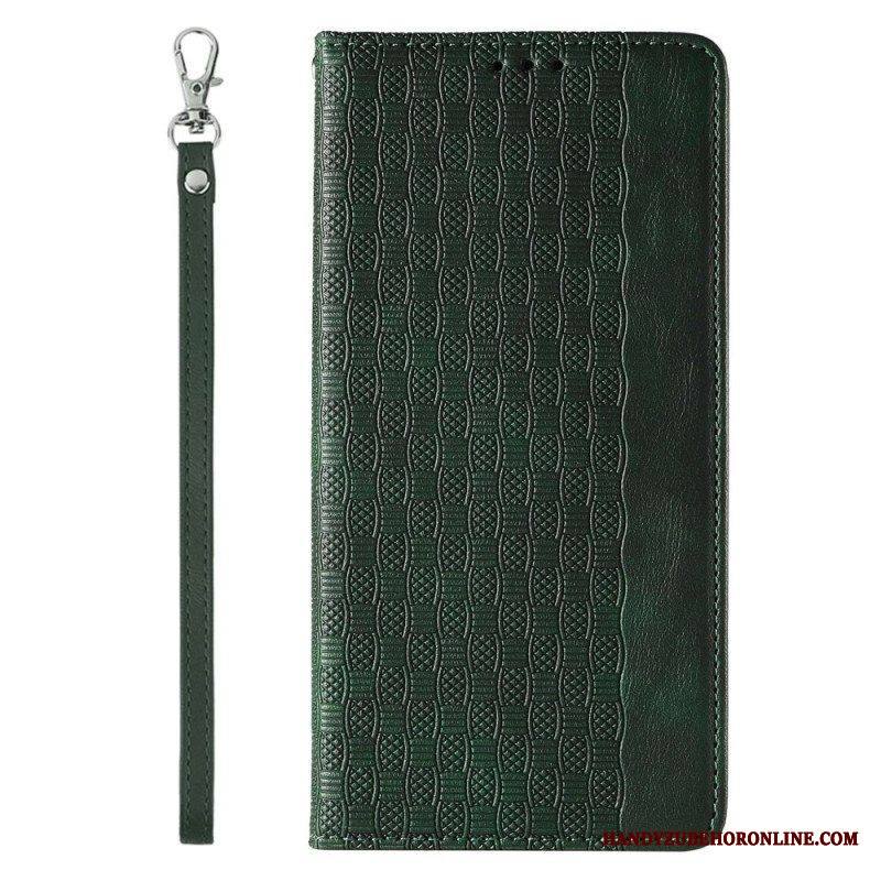 Puhelinkuoret iPhone 14 Pro Suojaketju Kuori Kotelot Flip Vintage Strappy