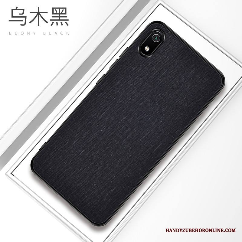 Redmi 7a Kuori All Inclusive Punainen Karkaisu Kotelo Vihreä Silikoni Puhelimen Kuoret