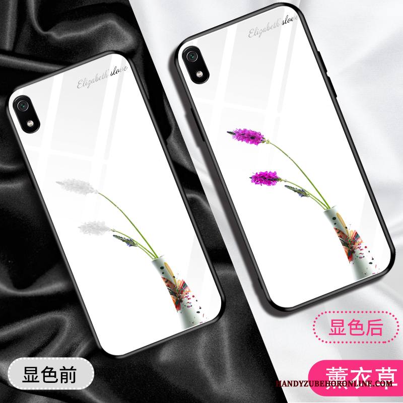 Redmi 7a Kuori Luova All Inclusive Punainen Murtumaton Kukka Puhelimen Kuoret Pehmeä Neste