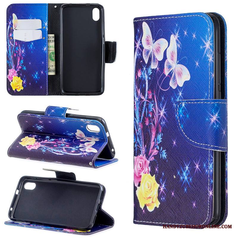 Redmi 7a Kuori Puhelimen Kuoret Salkku Simpukka 说 Suojaus Punainen